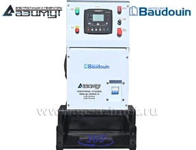 Дизельный генератор ДГУ 20 кВт <br>Baudouin Moteurs <br>АД-20С-Т400-1РМ9