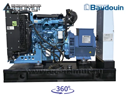 Дизельный генератор ДГУ 20 кВт <br>Baudouin Moteurs <br>АД-20С-Т400-1РМ9