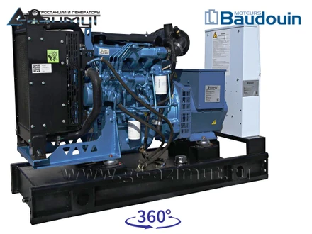 Дизельный генератор ДГУ 20 кВт <br>Baudouin Moteurs <br>АД-20С-Т400-1РМ9