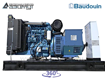Дизельный генератор 64 кВт с АВР Baudouin АД-64С-Т400-2РМ9