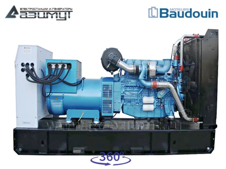 Дизельный генератор 250 кВт Baudouin АД-250С-Т400-1РМ9