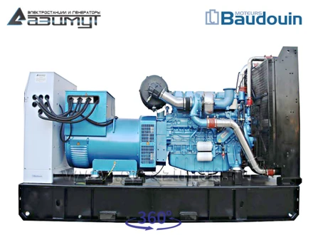 Дизельный генератор 300 кВт Baudouin АД-300С-Т400-1РМ9