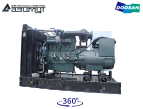 Дизельный генератор 200 кВт Doosan с АВР АД-200С-Т400-2РМ17