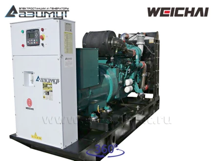 Дизельная электростанция 300 кВт Weichai ДЭС АД-300С-Т400-1РМ7