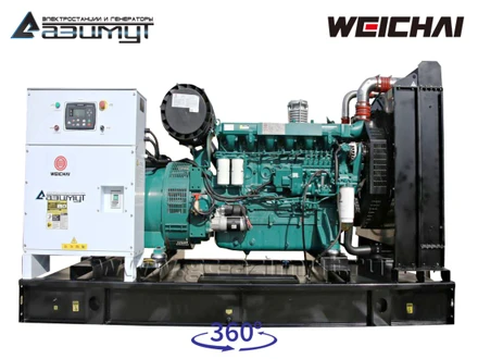 Дизельный генератор 200 кВт Weichai АД-200С-Т400-1РМ7