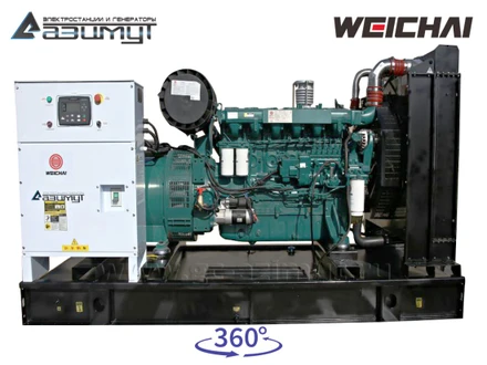 Дизельный генератор 160 кВт Weichai АД-160С-Т400-1РМ7