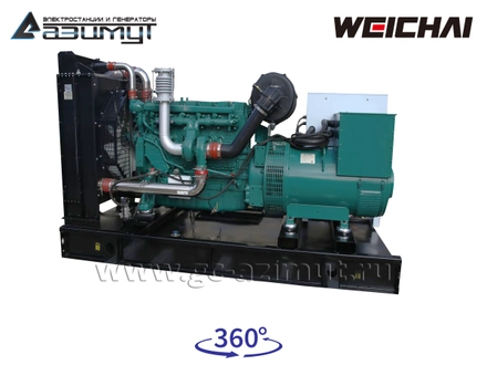 Дизельный генератор 150 кВт Weichai с АВР АД-150С-Т400-2РМ7