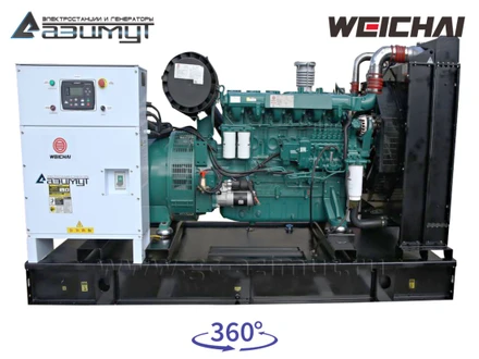 Дизельный генератор 150 кВт Weichai АД-150С-Т400-1РМ7