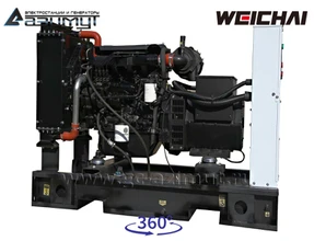 Дизель генераторная установка ДГУ 20 кВт (Weichai) <br>АД-20С-Т400-1РМ7