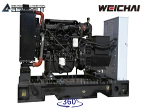 Дизель генераторная установка ДГУ 20 кВт (Weichai) <br>АД-20С-Т400-1РМ7