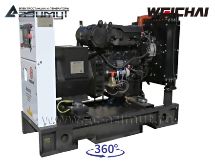 Дизельный генератор 16 кВт Weichai АД-16С-Т400-1РМ7