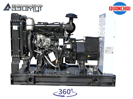 Трехфазный дизельный генератор 8 кВт (380 В) Quanchai <br>АД-8С-Т400-1РM5