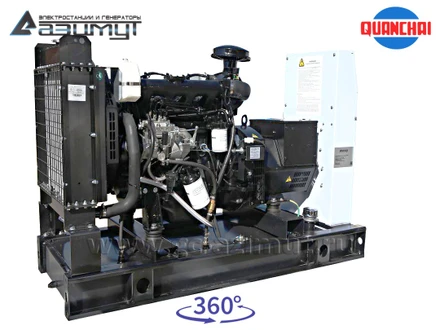 Трехфазный дизельный генератор 8 кВт (380 В) Quanchai <br>АД-8С-Т400-1РM5