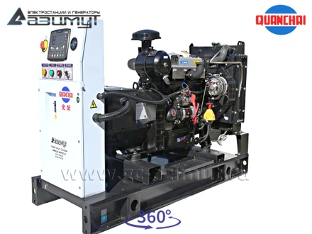 Трехфазный дизельный генератор 8 кВт с АВР Quanchai АД-8С-Т400-2РМ5