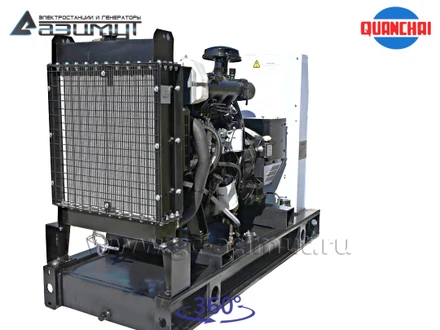 Трехфазный дизельный генератор 10 кВт (380 В) серии «Проф» Quanchai <br>АД-10С-Т400-1РM5 (1500 об/мин)