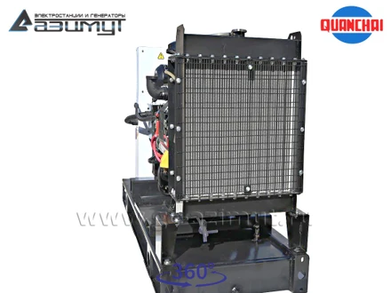 Трехфазный дизельный генератор 10 кВт (380 В) серии «Проф» Quanchai <br>АД-10С-Т400-1РM5 (1500 об/мин)