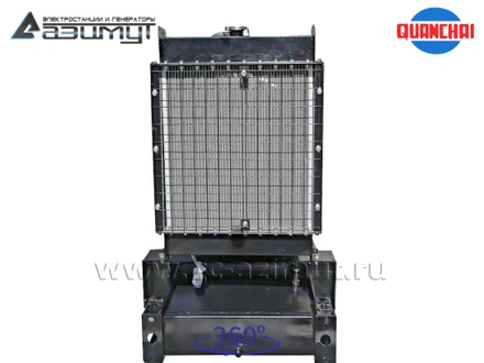 Однофазный дизельный генератор 10 кВт (220 В) серии «Проф» Quanchai <br>АД-10С-230-1РM5 (1500 об/мин)