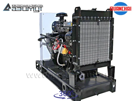 Однофазный дизельный генератор 10 кВт (220 В) серии «Проф» Quanchai <br>АД-10С-230-1РM5 (1500 об/мин)