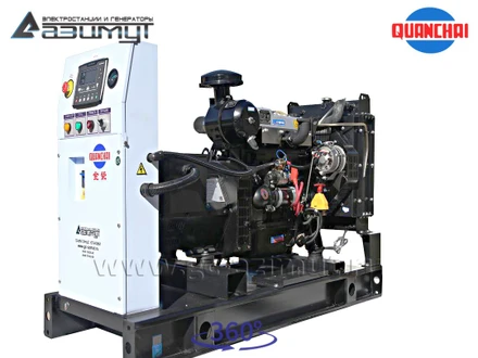 Трехфазный дизельный генератор 12 кВт с АВР Quanchai АД-12С-Т400-2РМ5