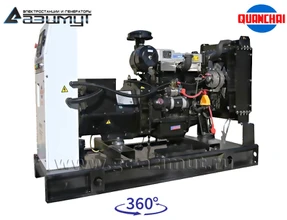 Трехфазный дизельный генератор 16 кВт Quanchai АД-16С-Т400-1РМ5