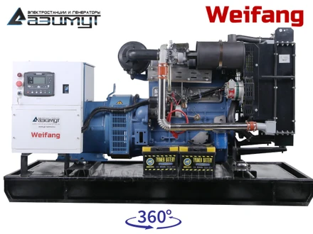 Дизельный генератор 60 кВт Weifang АД-60С-Т400-1РМ10